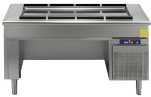 Прилавок холодильный мостовой Electrolux 332031 (ZLRP16B) в компании ШефСтор