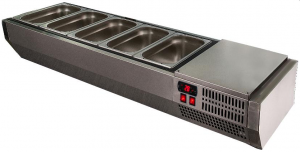 Витрина настольная Polair VTi3-G (1/3) для ингредиентов в компании ШефСтор