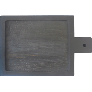 Доска для подачи с ручкой с выемкой дуб PPwood PP300-2 в компании ШефСтор