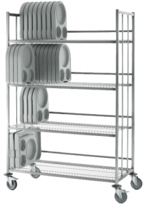 Тележка для сушки и хранения термобоксов MenuMobil 7760S в компании ШефСтор