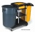 Тележка для уборки большой вместительности Rubbermaid FG9T7200BLA в ШефСтор (chefstore.ru) 4