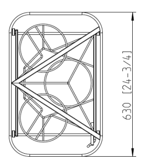Тележка-кассета 10-1-1, 26 тарелок RATIONAL 60.11.602 (2)