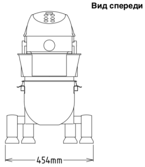 Миксер планетарный Electrolux XBE10B (600198) (2)