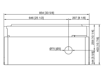 Вытяжной зонт Combi-Duo Ultravent Plus 6-1-1 и 10-1-1 RATIONAL 60.76.173 (5)
