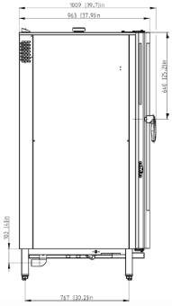 Пароконвектомат Retigo B2021I VISION II электрический (4)