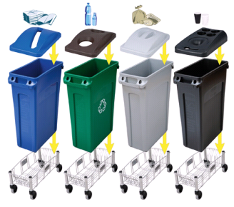 Крышка для смешанных отходов Rubbermaid 1788373 варианты (2)