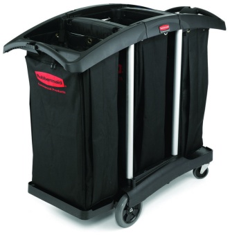 Тележка для уборки с тремя мешками Rubbermaid FG9T9200BLA в ШефСтор (chefstore.ru) 5