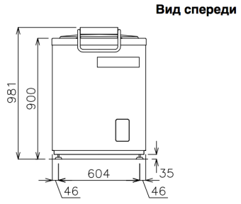 Машина для мытья и сушки овощей Electrolux 660072 (LVA100B) в ШефСтор (chefstore.ru) 2