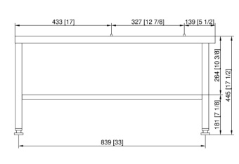 Подставка UG II Combi-Duo стандарт 6-2-1 на 6-2-1 RATIONAL 60.31.208 (2)
