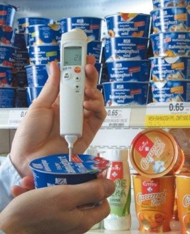 Инфракрасный термометр с лазерным целеуказателем (оптика 6:1) и проникающим пищевым зондом 826-T4 Te в ШефСтор (chefstore.ru) 3