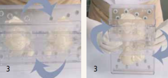 Форма для шоколадных фигур 3D 