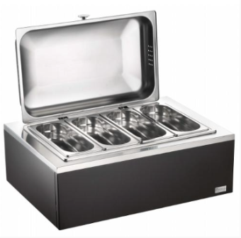 Чафин диш с 4 GN1/4 Pintinox 5113F810 в ШефСтор (chefstore.ru)