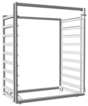 Структура для тележек печей ChefTop Unox XWVBC-0911 в ШефСтор (chefstore.ru)