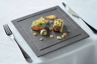 Блюдо для закусок Welsh Slate FINSP19 в ШефСтор (chefstore.ru) 6