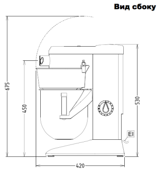 Миксер планетарный Electrolux 603754 (BE8YA) в ШефСтор (chefstore.ru) 7