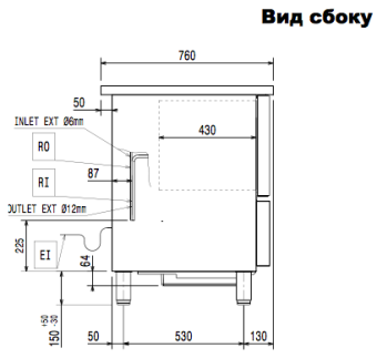 Шкаф шоковой заморозки Electrolux RBF061R (726628) в ШефСтор (chefstore.ru) 4