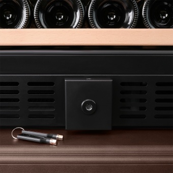 Винный шкаф Meyvel MV77PRO-KBT2 (Итальянский орех) 7