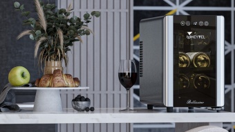 Винный шкаф Meyvel MV06-BSF1 (удобный) 15