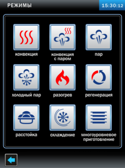 Пароконвектомат Abat ПКА 6-1-1ВП2 панель управления (3)