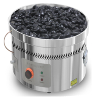 Гриль галечный Hurakan HKN-PEG550R