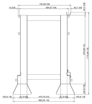 Въездная рампа с направляющими 20-2-1 RATIONAL 60.22.380 (2)