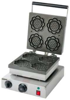 Вафельница для вафель в форме подсолнухов AIRHOT WBSF-4 SUNFLOWER в ШефСтор (chefstore.ru)