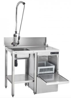 Посудомоечная машина Abat МПК-400Ф (710000008924) варианты установки