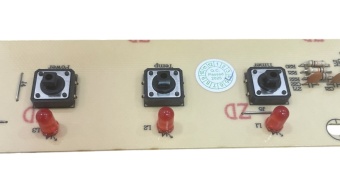 Плата управления индукционной плиты HKN-ICF35D, HKN-ICF70D HURAKAN JX555 (3)