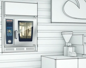 Комплект для встраивания пароконвектоматов XS RATIONAL