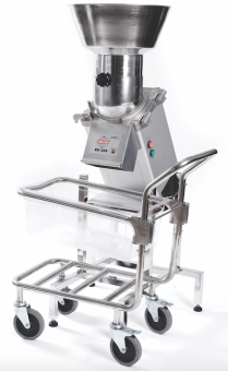 Овощерезка Hallde RG-350 380В (40948) с непрерывной подачей (4) на подставке с тележкой