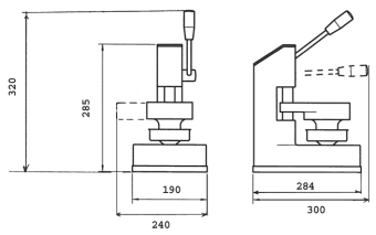 Ручной пресс – формовщик La Minerva C/94 в ШефСтор (chefstore.ru) 2