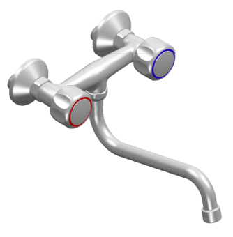Смеситель с краном Monolith R0102010219 (2)