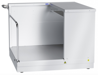 Кассовая кабина Abat КК-70Х нерж (210000001645) с торцевым комплектом 2