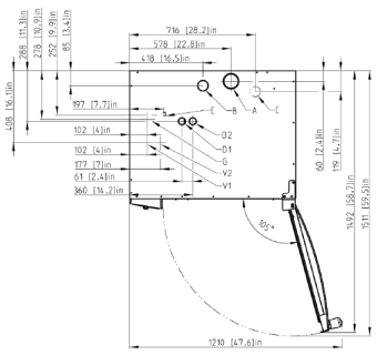 Пароконвектомат Retigo B2011IG VISION II газовый (5)
