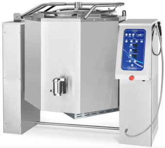 Котел пищеварочный электрический Abat КПЭМ-250-ОМ2 со сливным краном (110000018929) в ШефСтор (chefstore.ru)