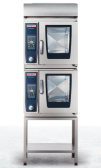 Combi-Duo XS Rational на открытой подставке UG I с вытяжным зонтом UltraVent