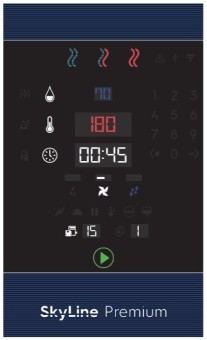 Панель управления пароконвектоматов Electrolux SkyLine Premium