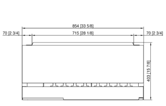 Вытяжной зонт UltraVent Plus 6-1-1 и 10-1-1 RATIONAL 60.75.142 (2)