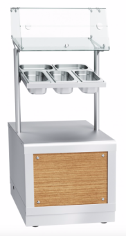 Прилавок для столовых приборов Abat ПСП-70Х с декор панелями