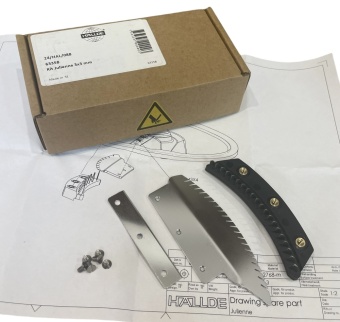 Набор лезвий, соломка 3х3 Hallde 63358 (4)