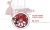 Слайсер RGV Style 900 300S красный, Flower flywheel, подставка (5)