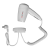 Фен Meyvel MF3-1300 White 2