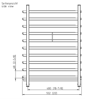 Навесная рама 10-1-1 Флот 10 уровней RATIONAL 60.11.573 (2)