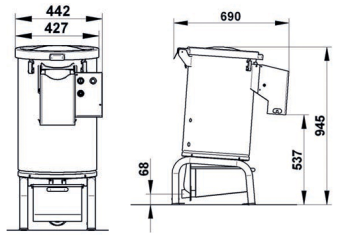Лукочистка La Minerva C/E OP8 (220) в ШефСтор (chefstore.ru) 2