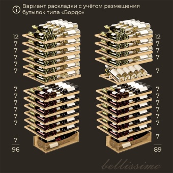 Винный шкаф Meyvel MV95-KST2 (Slim) 22