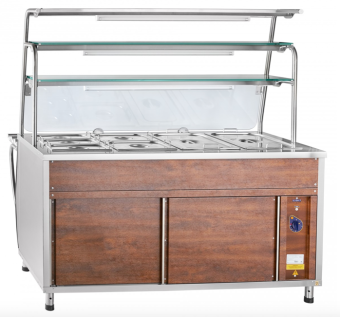 Мармит вторых блюд Abat ЭМК-70Т-01 (дуб) (210001802397) в ШефСтор (chefstore.ru) 2