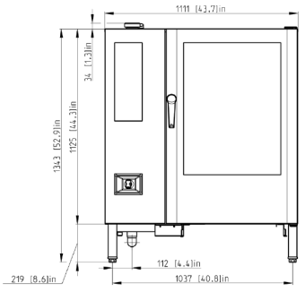Пароконвектомат Retigo O1221I VISION II электрический (3)