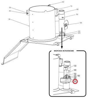 Держатель (морское исполнение) Hallde 37512 (Цилиндр подачи В) в ШефСтор (chefstore.ru) Держатель (морское исполнение) Hallde 37512 (Цилиндр подачи В) в ШефСтор (chefstore.ru)