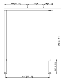 Подставка II UltraVent Пекарь 6-1-1 RATIONAL 60.31.212 (3)