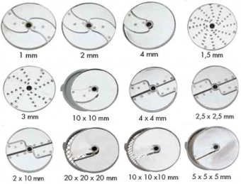Овощерезка Robot Coupe CL55 380В Рабочая станция (2287) Набор дисков MultiCut
